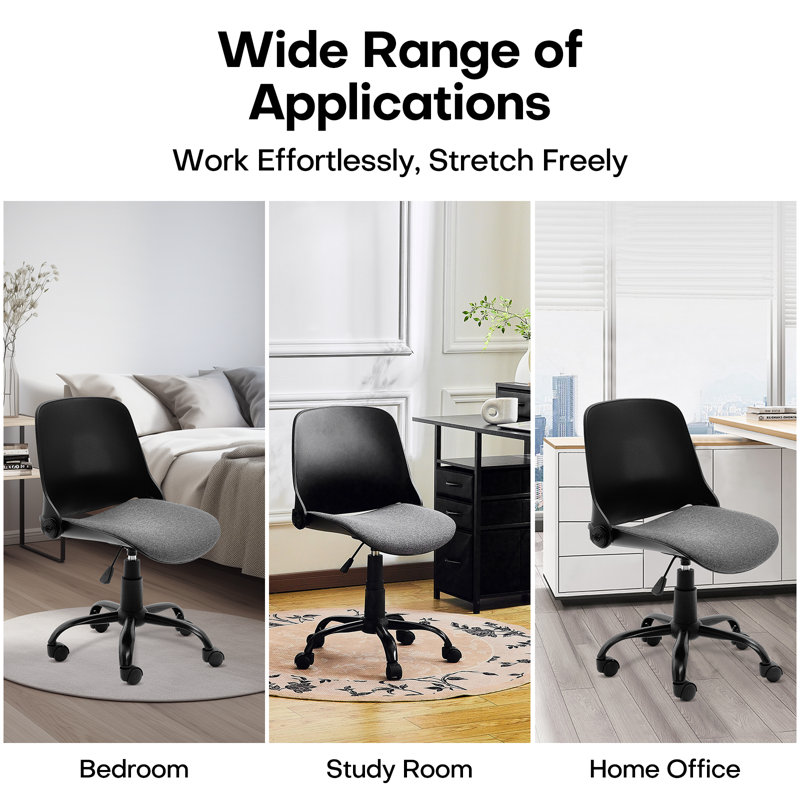 Redlife Small Desk Chairs for Small Spaces, Folding Office